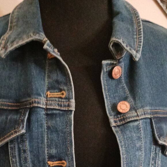 Great Condition J. Crew Jeans Denim Jacket Size M - Picture 3 of 6